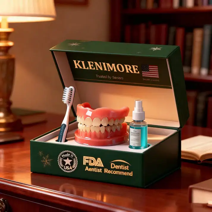 🔥NEW YEAR HOT SALE-🏆Ends Today: 70% OFF! 🦷 KLENIMORE™ Custom-Fit Fully Functional Dentures for a More Confident Smile!