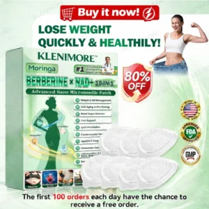 𝐎𝐟𝐟𝐢𝐜𝐢𝐚𝐥 𝐒𝐭𝐨𝐫𝐞 🇺🇸 |KLENIMORE™ Moringa·Berberine × NAD+ 10-in-1 Nano Microneedle Patch – Daily, Visible Results in 7 Days ✅ For Weight, Skin, Diabetes & Joint Health 🗽