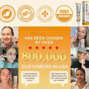 🎅CHRISTMAS HOT SALE-🏆Ends Today: 60% OFF! KLENIMORE™ (Made and Shipped from USA) 🧑‍⚕️Botox Bee Venom Wrinkle Removal Cream