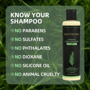 ⭐Get beautiful hair in a week-KLENIMORE™ Rosemary Hydrolyzed Keratin Shampoo🎁