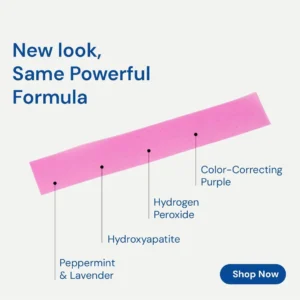 👨‍⚕️KLENIMORE™ Purple Teeth Whitening Strips:Revolutionary Dissolving Diamond Series Technology with Hydroxyapatite 💎