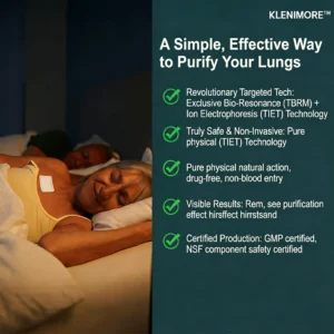 KLENIMORE™ Targeted Lung Cleansing Patch