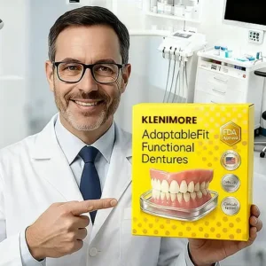 🌎Limited-Time Sale Ends Easter! ⏰KLENIMORE™ Medical Full Denture with Strong Suctiond🦷Obtain American Dental Association (ADA) Certification