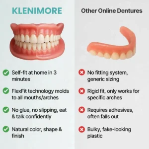 🌎Limited-Time Sale Ends Easter! ⏰KLENIMORE™ Medical Full Denture with Strong Suctiond🦷Obtain American Dental Association (ADA) Certification