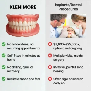 🌎Limited-Time Sale Ends Easter! ⏰KLENIMORE™ Medical Full Denture with Strong Suctiond🦷Obtain American Dental Association (ADA) Certification