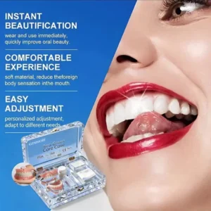 Ends Today: 75% OFF! ⏰KLENIMORE™ Medical Full Denture with Strong Suctiond Custom-Fit Full Functional Dentures🦷Obtain American Dental Association (ADA) Certification