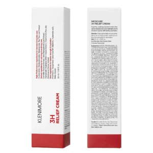 KLENIMORE 3H Daily Relief Cream - Guaiazulene & Centella Soothing Moisturizer for Sensitive Skin