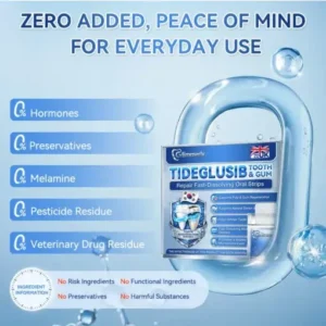 KLENIMORE® Tideglusib Fast‑Dissolving Tooth & Gum Repair Oral Strips