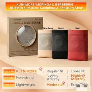 🎖️✨ 2026 New KLENIMORE® Moringa & Berberine Sculpting Shorts – Shape, Smooth & Support