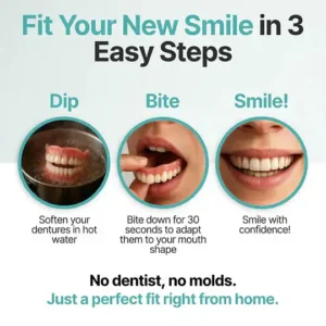 ⏰ KLENIMORE™ Custom-Fit Dentures ENDS TODAY 70% OFF | Smile with Confidence