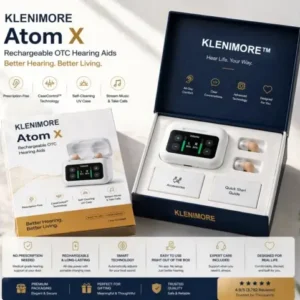 KLENIMORE™ Atom X Smart Hearing Aids — Hear Clearly, Feel Confident Again