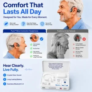 KLENIMORE® Bone Conduction Smart Hearing Headphones