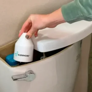 KLENIMORE™ Pro A chemical-free water treatment that keeps your toilet bowl clean.