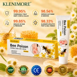 KLENIMORE-Smooth Step Bee Poison Foot Renewal Cream