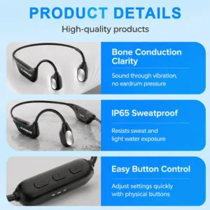 🔥 Final 2 Hours : Only Limited Stock Left🏆KLENIMORE®  Bone Conduction Smart Hearing Headphones （Mayo Clinic Recommended）