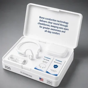 🔥 Final 2 Hours : Only Limited Stock Left🏆KLENIMORE®  Bone Conduction Smart Hearing Headphones （Mayo Clinic Recommended）