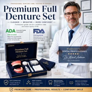 🏆Ends Today:🏆2026 Bestselling Product 🦷KLENIMORE™ Custom-Fit Smile Support Kit — Strong Suction Feel & Natural-Looking Fit