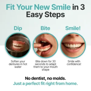 🏆Ends Today:🏆2026 Bestselling Product 🦷KLENIMORE™ Custom-Fit Smile Support Kit — Strong Suction Feel & Natural-Looking Fit
