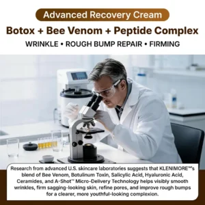 【Made and Shipped from US】🏥  KLENIMORE™ Botox & Bee Venom Advanced Recovery Cream—For Wrinkles, Sagging Skin, Skin Tags & Rough Bumps⚡
