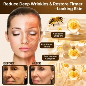 【Made and Shipped from US】🏥  KLENIMORE™ Botox & Bee Venom Advanced Recovery Cream—For Wrinkles, Sagging Skin, Skin Tags & Rough Bumps⚡