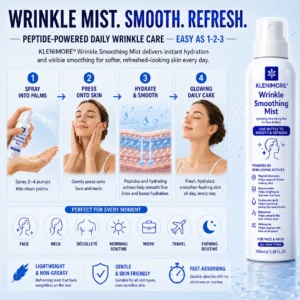 KLENIMORE™ 5-in-1 Peptide Wrinkle-Smoothing Mist