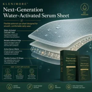 KLENIMORE™ Water-Activated Body Serum Sheet